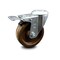 Service Caster 4 Inch High Temp Phenolic Wheel Bolt Hole Caster with Total Lock Brake SCC SCC-BHTTL20S414-PHSHT - alternate 1
